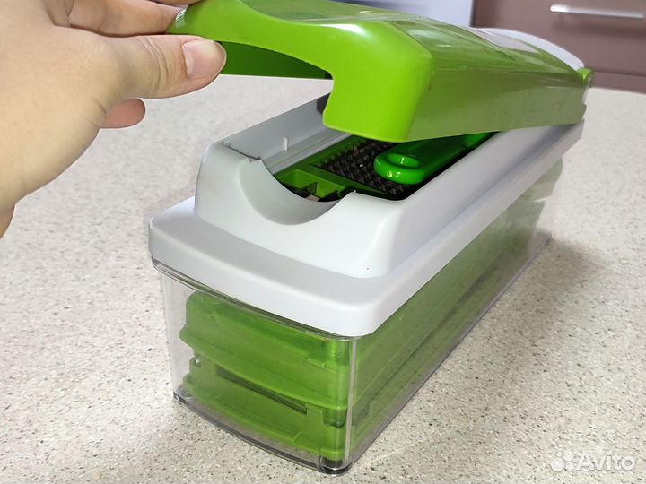 Овощерезка, терка с контейнером Nicer Dicer