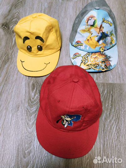 Шапки, кепки, панамки от 1 -5 лет