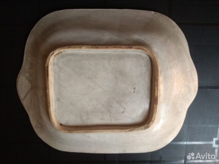 Блюдо антикварное виноград