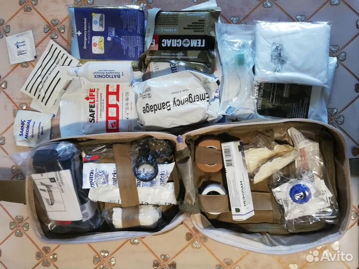 Аптечка тактическая укомплектованная