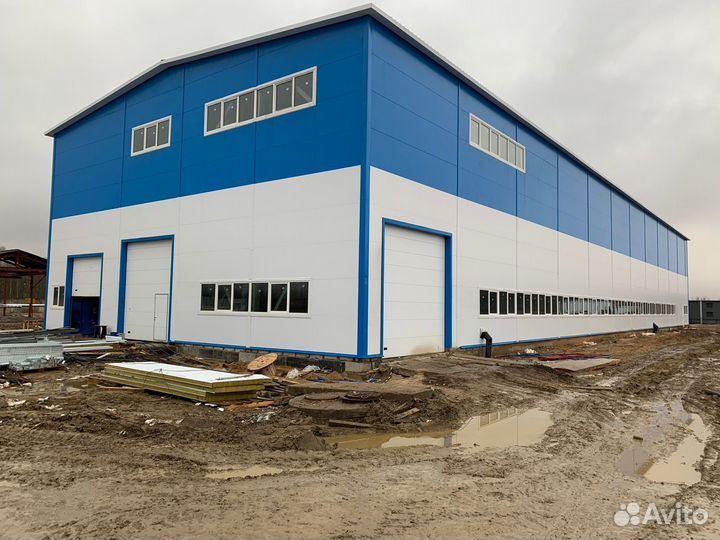 Ангар производственный комплекс сто
