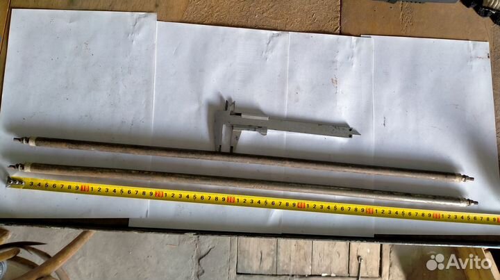 Тэн воздушный прямой (220В, 0,8кВт)