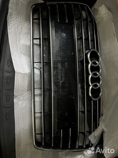 Решетка бампера audi a6 c7 рестайл