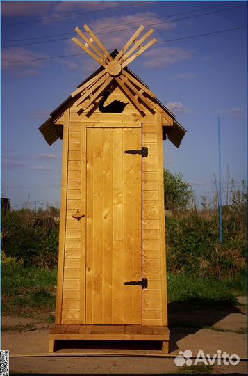 Дачный туалет с установкой GAR203