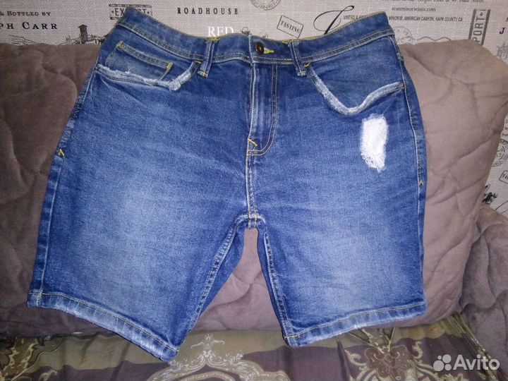 Шорты джинсовые мужские