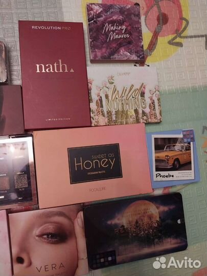 Палетки теней новые