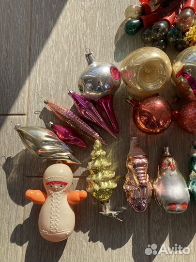 Елочные игрушки СССР