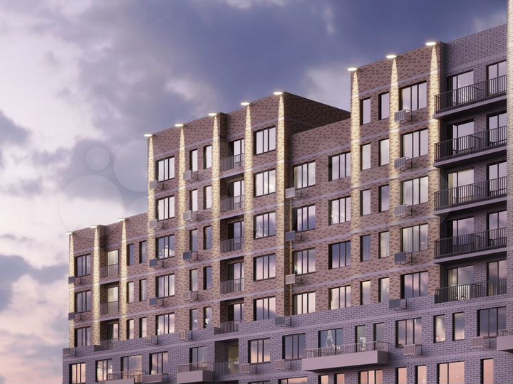 1-к. квартира, 39,7 м², 6/13 эт.