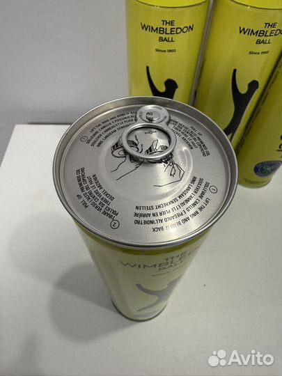 Slazenger Wimbledon банка 4 теннисных мяча