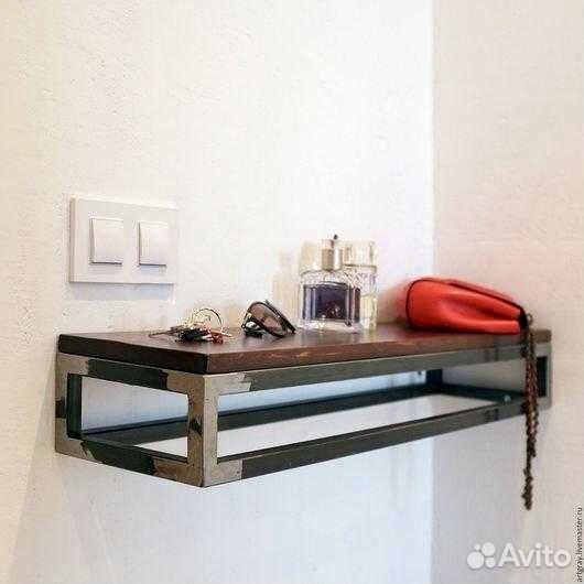 Полка в стиле лофт