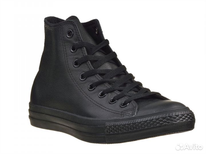 Кеды Converse Hi Black Leather (EU38) новые из США