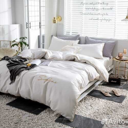 Постельное белье 1.5 спальное Mency жатка