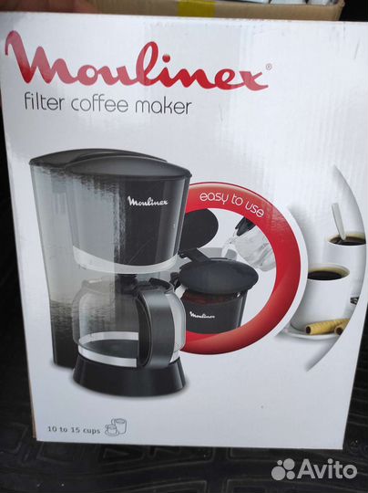 Кофеварка Moulinex новая