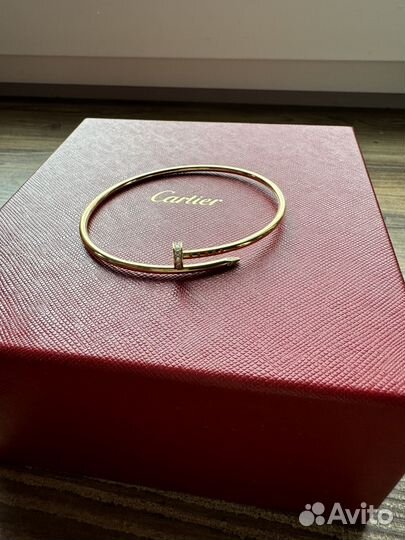 Cartier браслет juste un clou