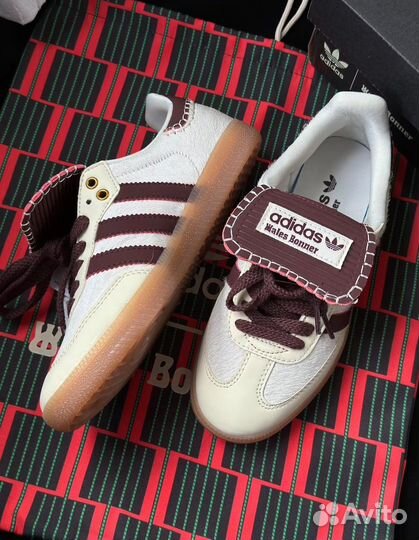 Wales bonner x adidas originals Samba Pony Tonal