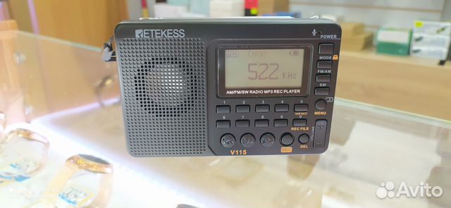 Всеволновой приемник,плеер, диктофон retekess V115