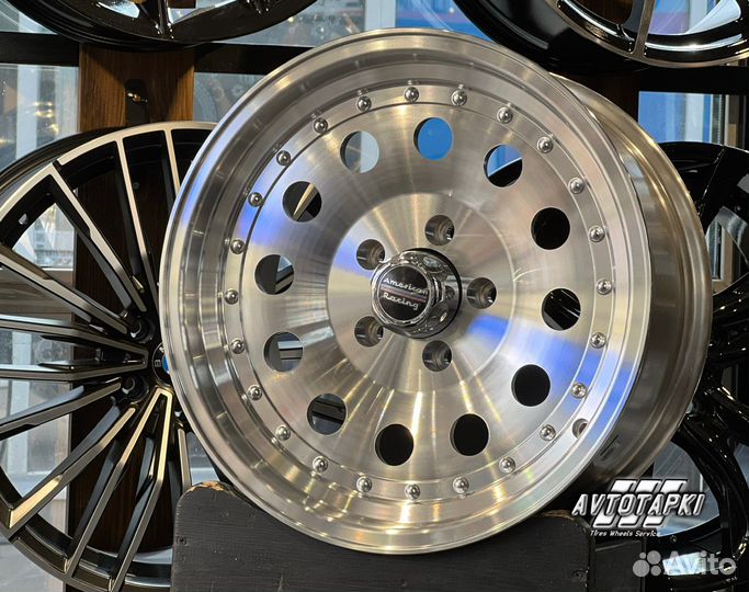 American racing 62 r17 5-120 silver