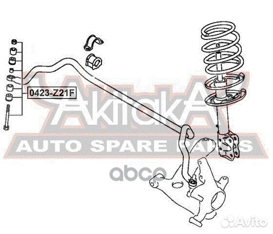 Тяга стабилизатора перед прав/лев 0423Z21F