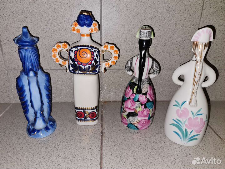 Штоф фарфоровый барыня лфз