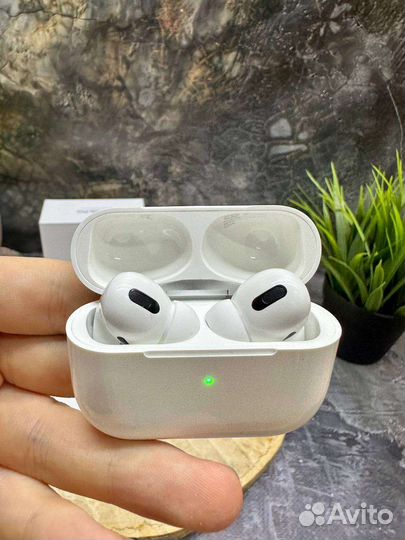 Airpods pro (копия luxe) + чехол в подарок