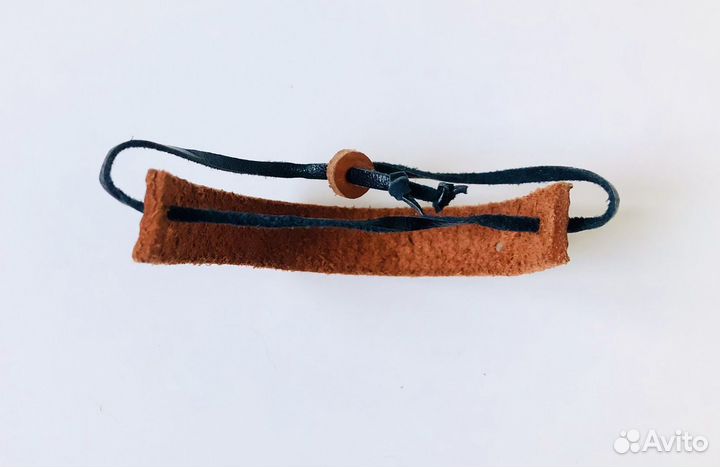 Новый кожаный браслет с именем