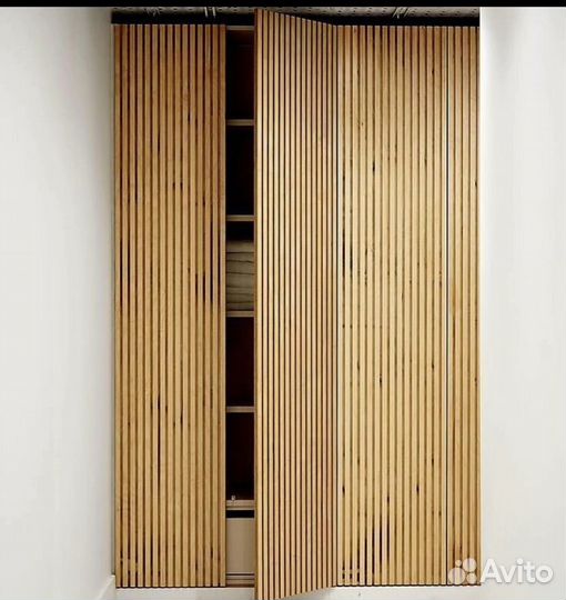 Реечная раздвижная дверь