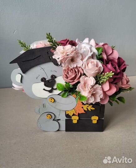 Мыльные цветы, букеты, цветы из мыла, 1 сентября