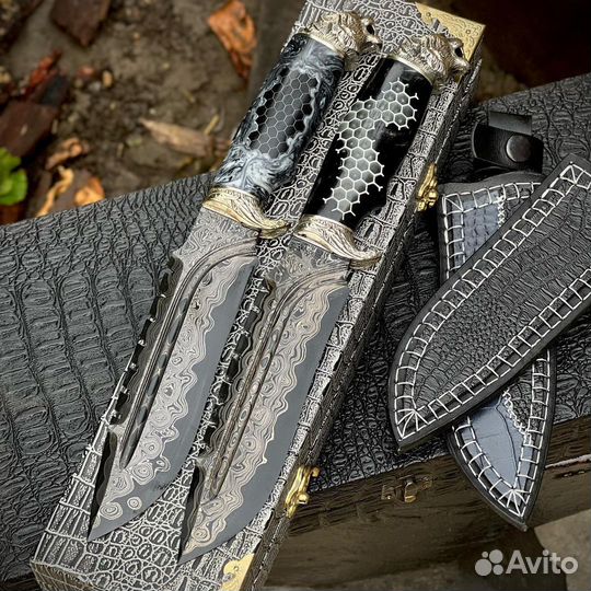 Нож из ламинированной стали