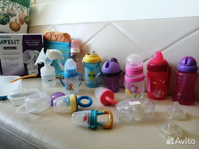Соски avent, бутылочки, детские принадлежности