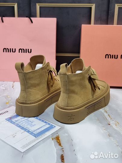 Кеды женские miu miu