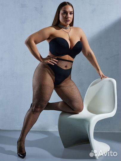 Колготки в сетку со стрелками 48-58