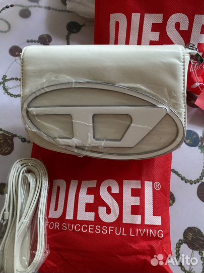 Сумка женская diesel белая