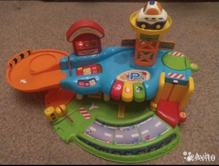 Игрушка развивающая Vtech Автотрек, Автопарк