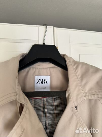 Тренч zara premimum