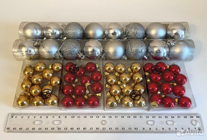 Елочные игрушки, шары, наборы Икеа, Kaemingk