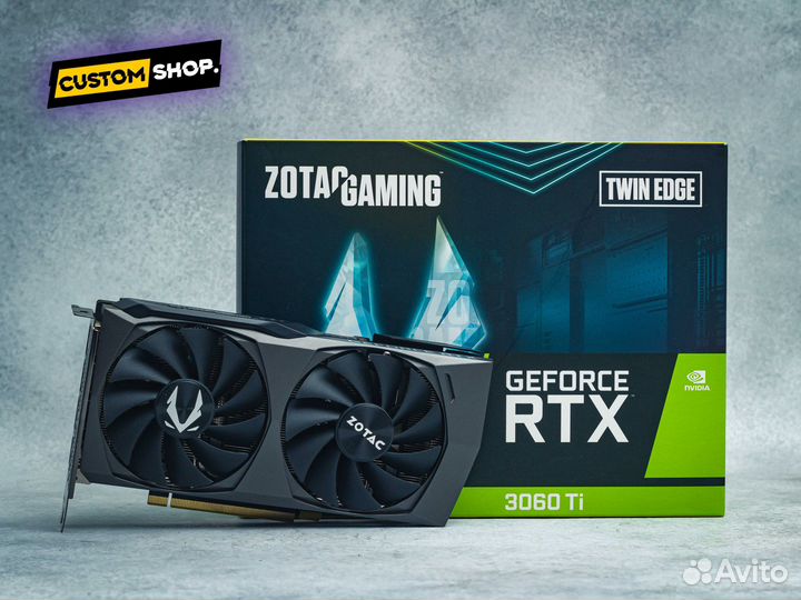 Видеокарта Zotac RTX 3060 Ti Gaming Twin Edge OC 8