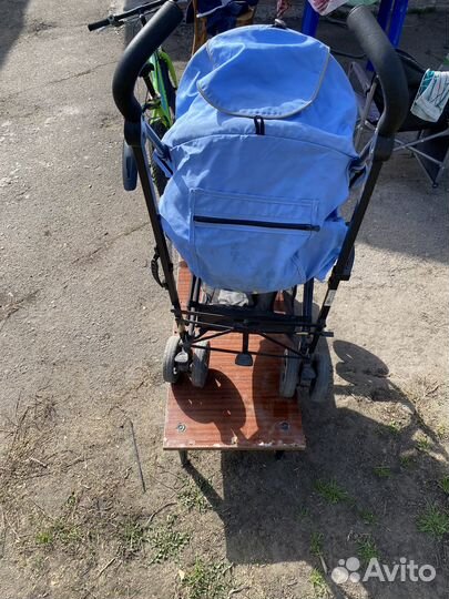 Прогулочная коляска трость бу