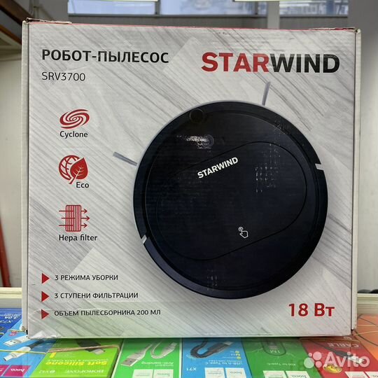 Робот Пылесос starwindsrv3700