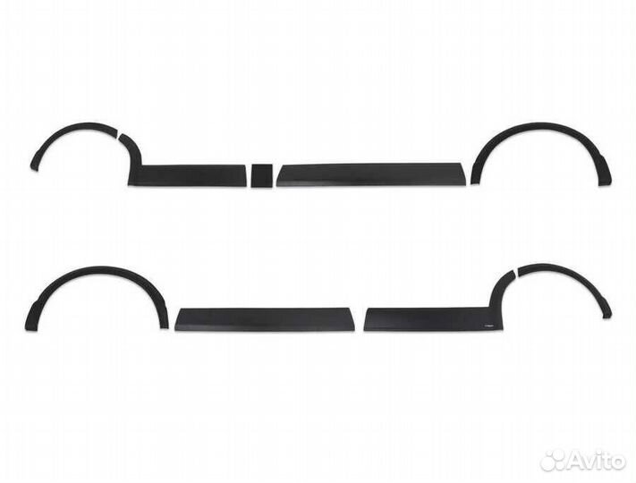 Расширители арок и молдинги дверей Volkswagen T6