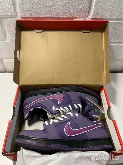 Кроссовки nike dunk sb purple lobster данки