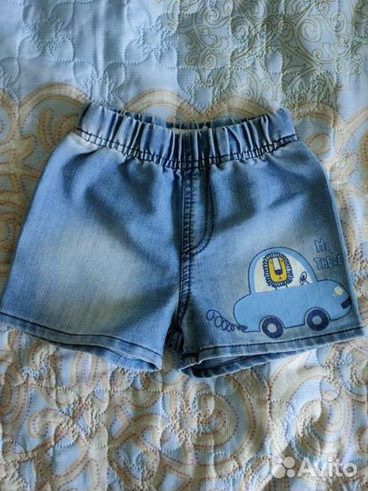 Джинсовые шорты детские