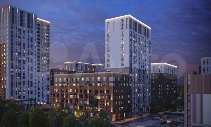 4-к. квартира, 79,1 м², 5/25 эт.