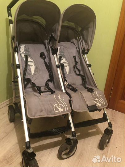 Прогулочная коляска для двойни LidarKids