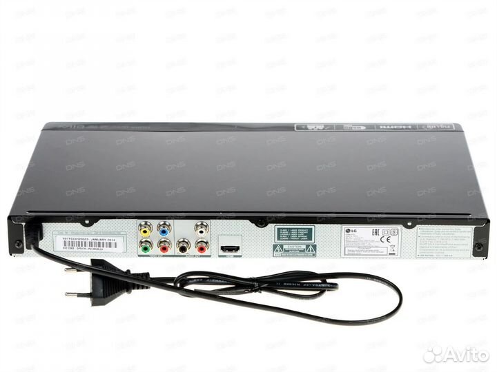 Видеоплеер DVD LG DP547H черный
