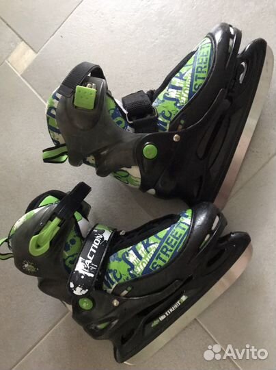 Коньки раздвижные