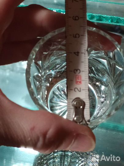 Хрустальная стопка рюмка стакан СССР