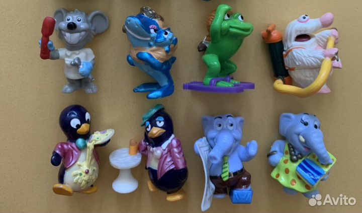 Киндер Сюрприз разные фигурки (обновлено27.8.2023)