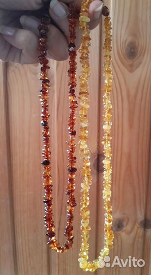 Янтарные бусы