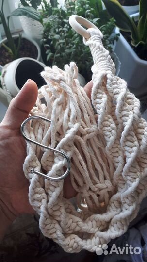 Макраме подвесы для кашпо, горшков