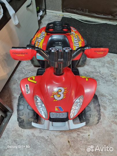 Детский квадроцикл на аккумуляторе